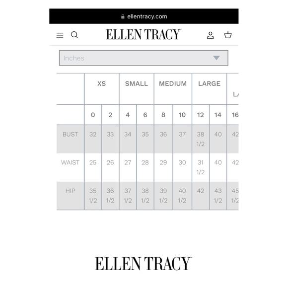 Ellen Tracy Navy Blue Satin Dress Sz.8 NWT - Picture 8 of 8